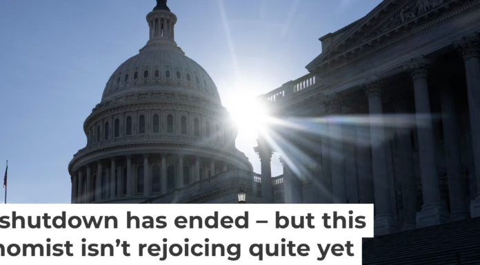 The sun has set on the latest government shutdown. Jim Watson/AFP via Getty Images